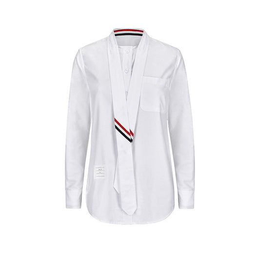 Ladies Tie Shirt THOM TREND