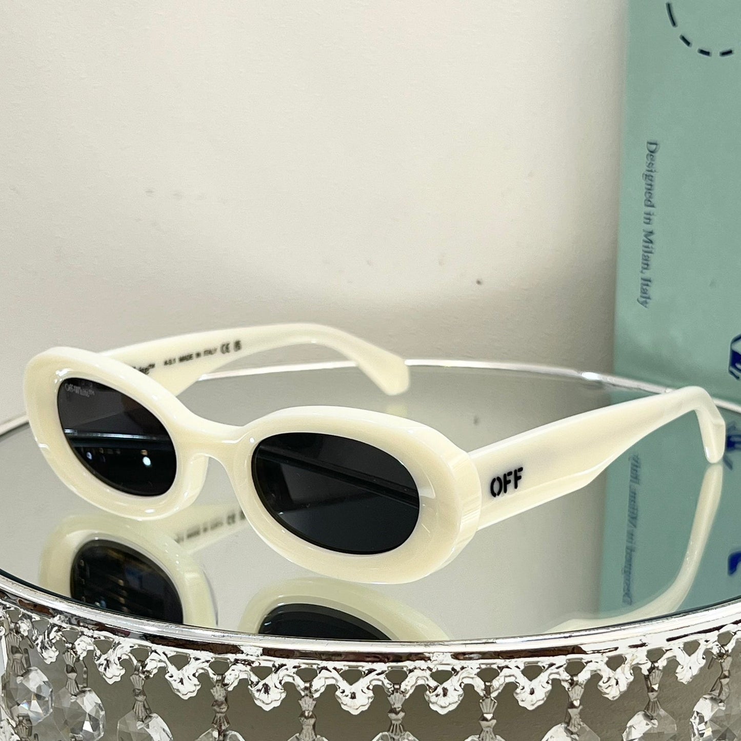 OFF-Whlte Arrow logo sunglasses#087 4-Bar