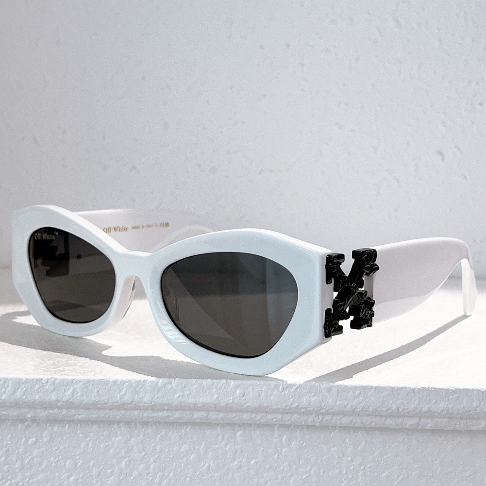 OFF-Whlte Arrow logo sunglasses#007 4-Bar