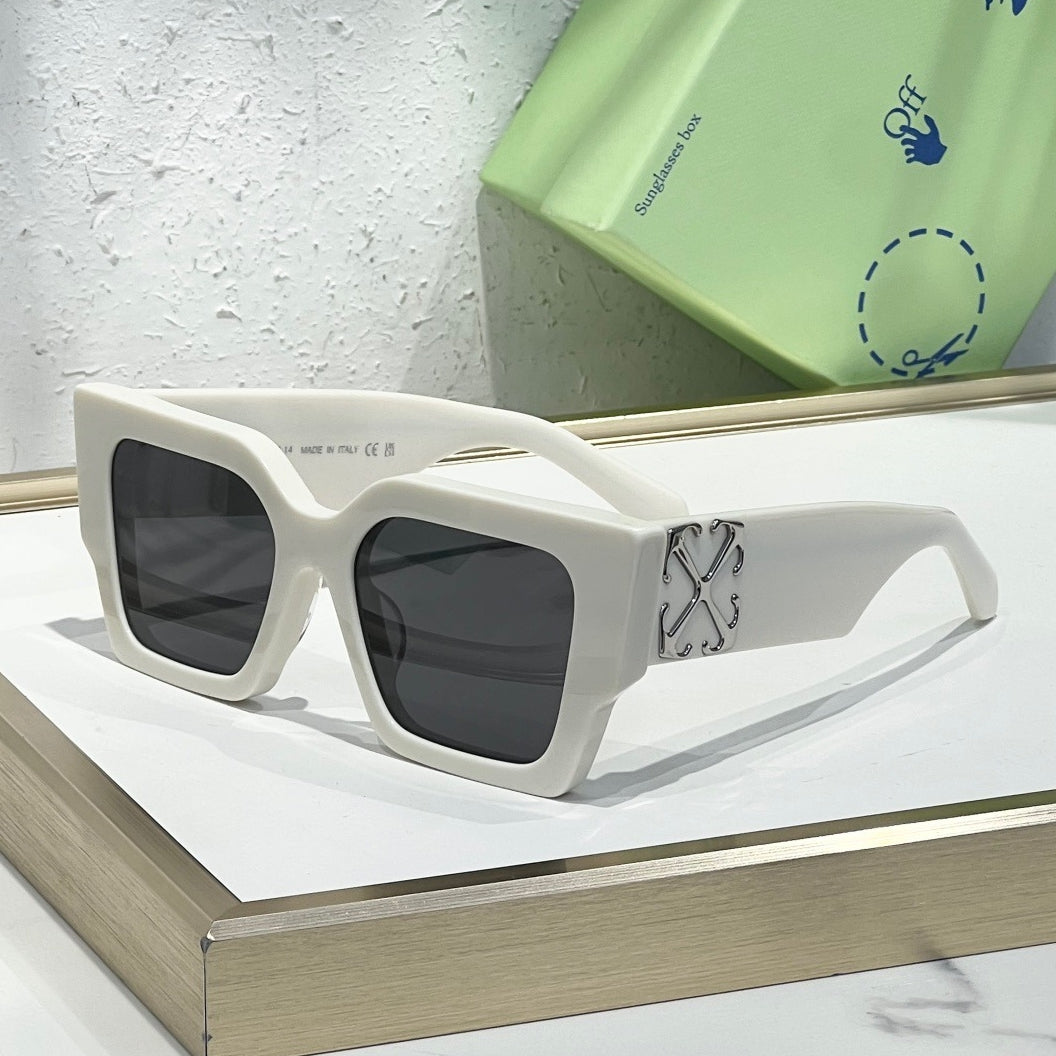 OFF-Whlte Arrow logo sunglasses#128 4-Bar