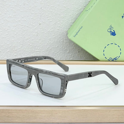 OFF-Whlte Arrow logo sunglasses#043 4-Bar