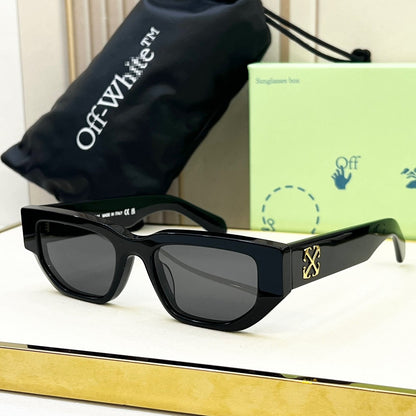 OFF-Whlte Arrow logo sunglasses#115 4-Bar