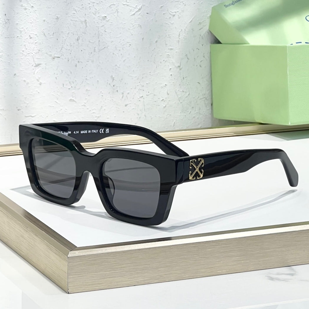 OFF-Whlte Arrow logo sunglasses#126 4-Bar