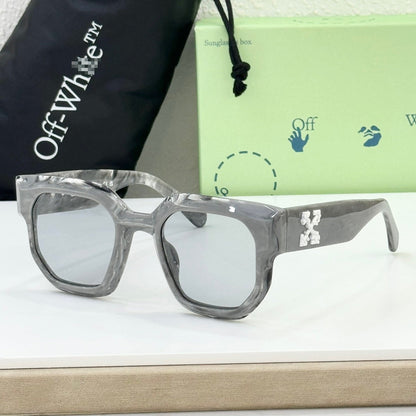 OFF-Whlte Arrow logo sunglasses#014 4-Bar