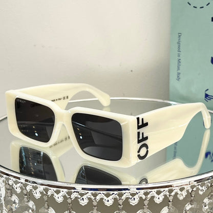 OFF-Whlte Arrow logo sunglasses#097 4-Bar