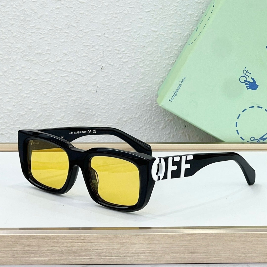 OFF-Whlte Arrow logo sunglasses#125 4-Bar