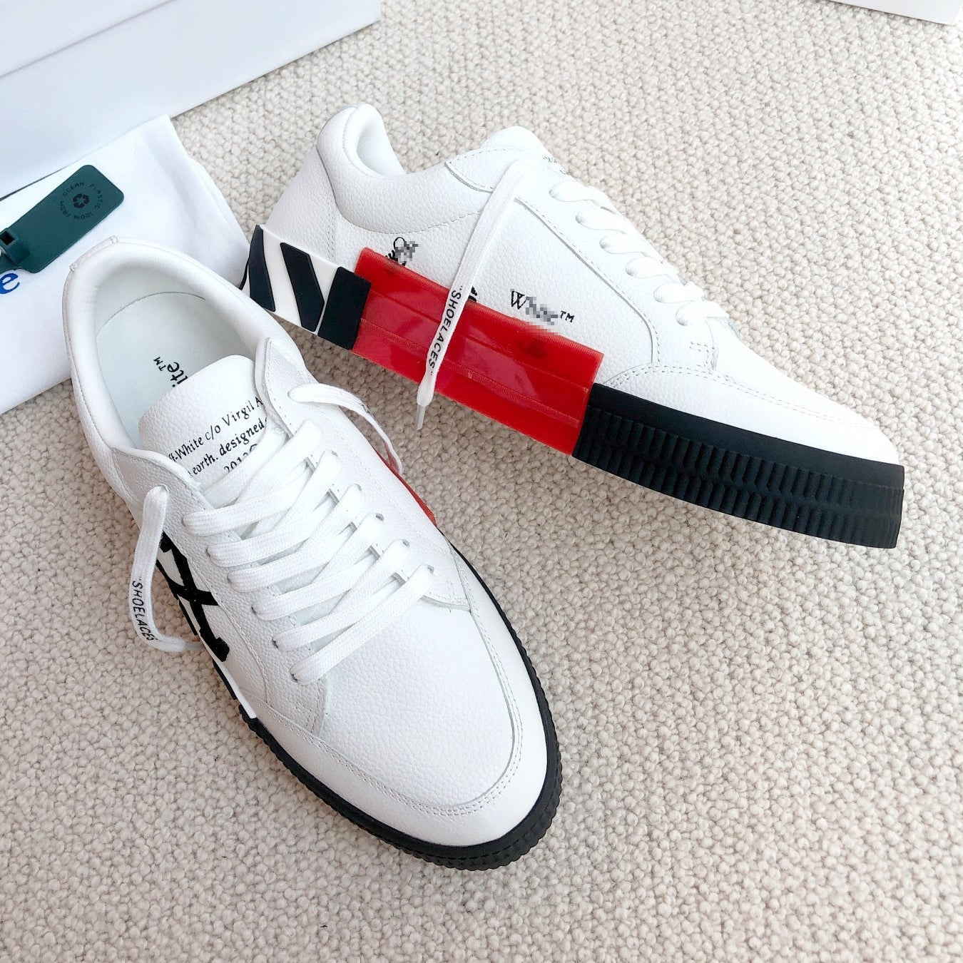 OFF-Whlte Arrow logo Sports shoes#8 4-Bar
