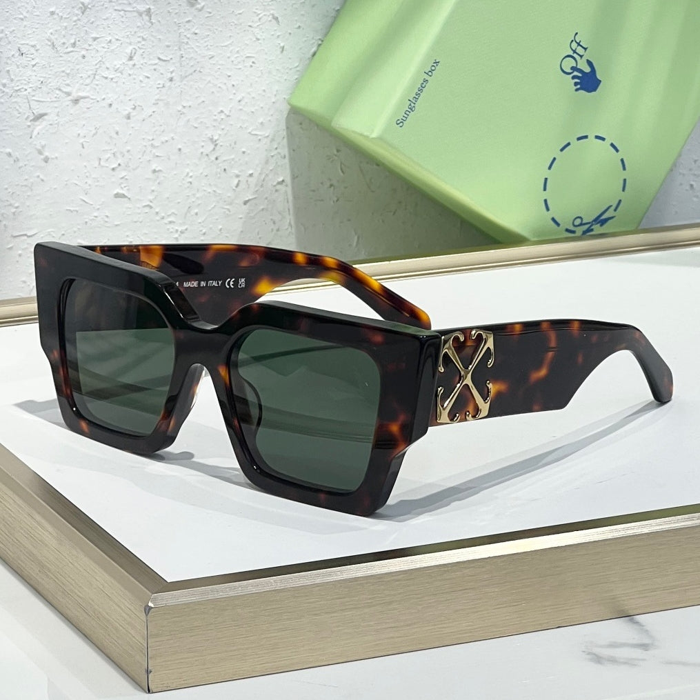 OFF-Whlte Arrow logo sunglasses#128 4-Bar