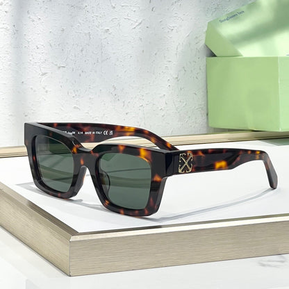 OFF-Whlte Arrow logo sunglasses#126 4-Bar