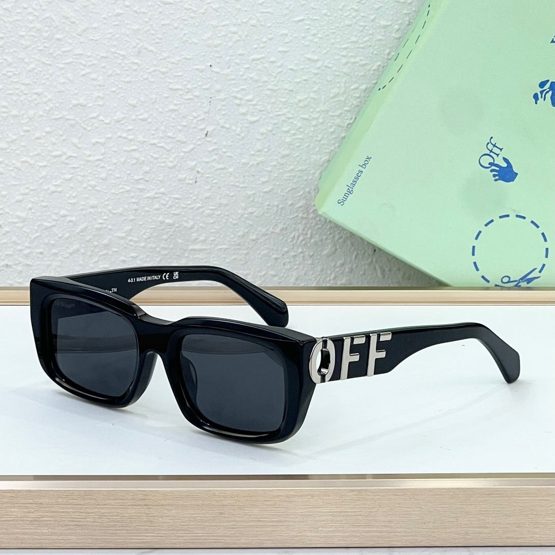 OFF-Whlte Arrow logo sunglasses#125 4-Bar