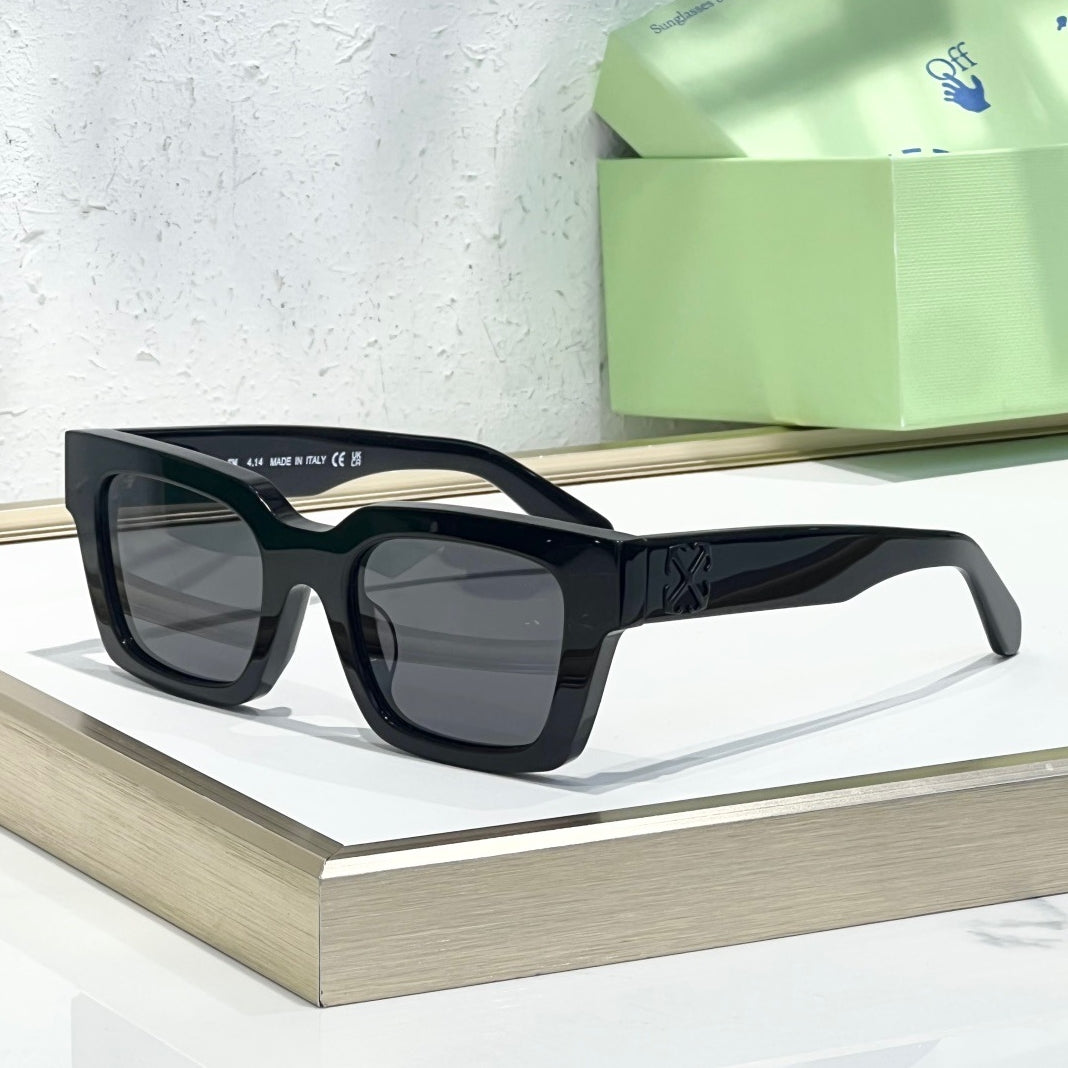 OFF-Whlte Arrow logo sunglasses#126 4-Bar