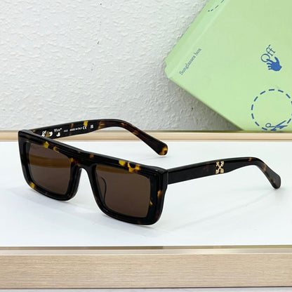 OFF-Whlte Arrow logo sunglasses#043 4-Bar