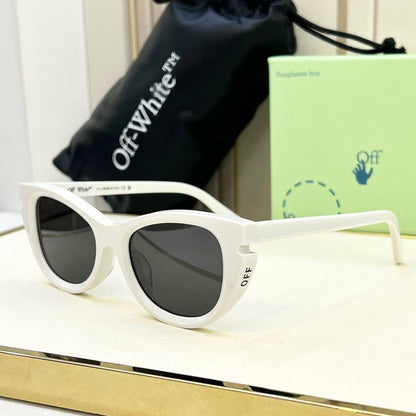 OFF-Whlte Arrow logo sunglasses#097 4-Bar