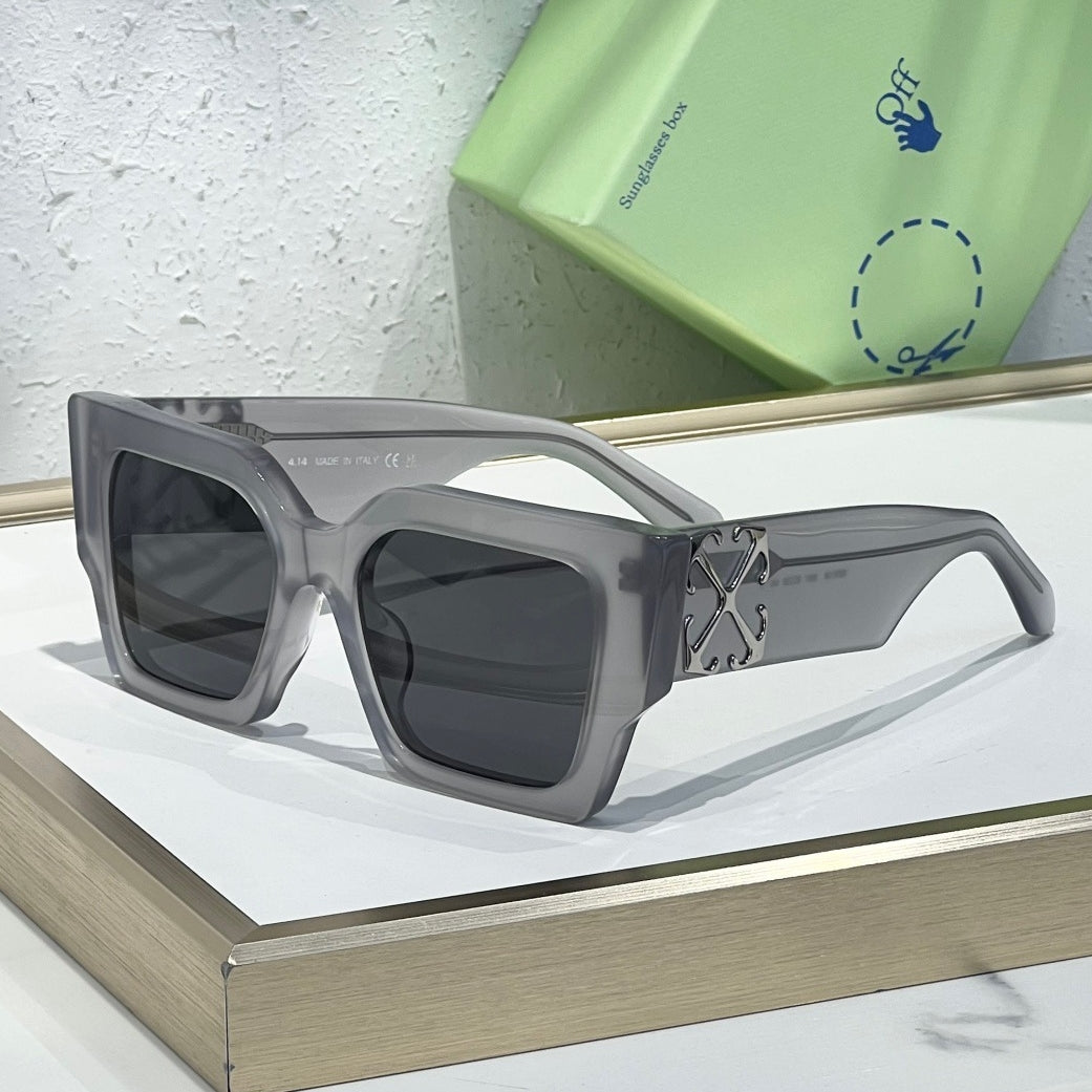 OFF-Whlte Arrow logo sunglasses#128 4-Bar