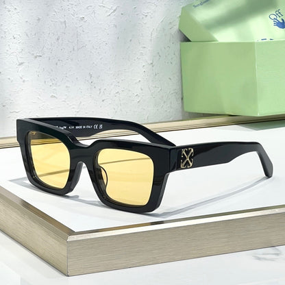 OFF-Whlte Arrow logo sunglasses#126 4-Bar