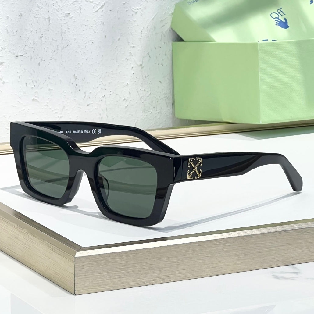 OFF-Whlte Arrow logo sunglasses#126 4-Bar