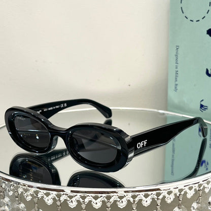 OFF-Whlte Arrow logo sunglasses#087 4-Bar