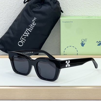 OFF-Whlte Arrow logo sunglasses#008-2 4-Bar