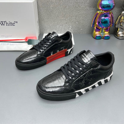 OFF-Whlte Arrow leather sneakers#36 4-Bar