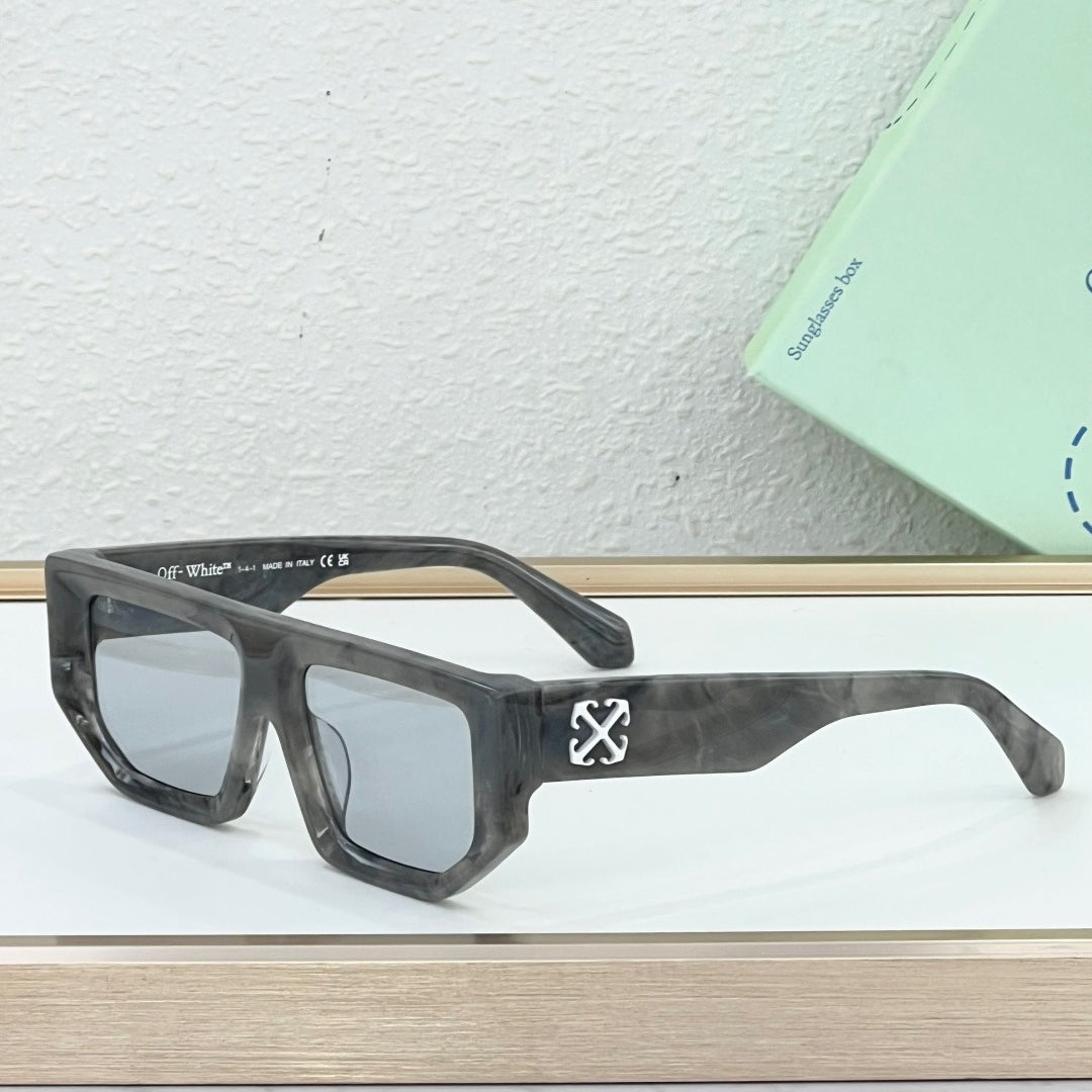 OFF-Whlte Arrow logo sunglasses#3 4-Bar