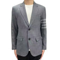 Men's 4 - Bar Suit Jacket with Signature Grosgrain Detail | Thom Browne