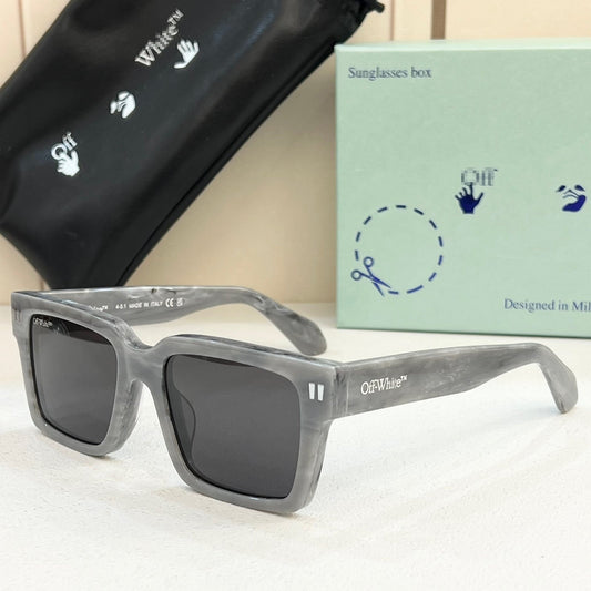 OFF-Whlte Arrow logo sunglasses#054 4-Bar