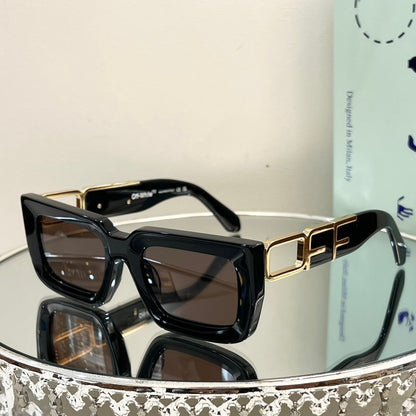 OFF-Whlte Arrow logo sunglasses#073 4-Bar