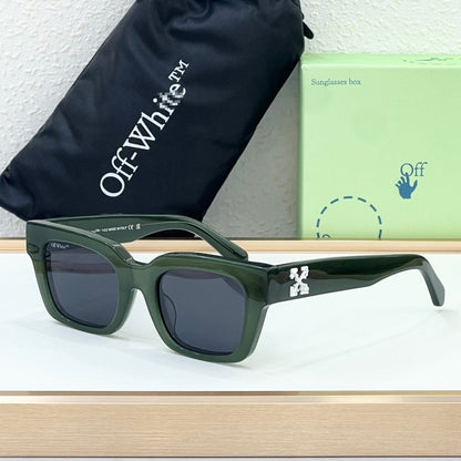 OFF-Whlte Arrow logo sunglasses#008-1 4-Bar