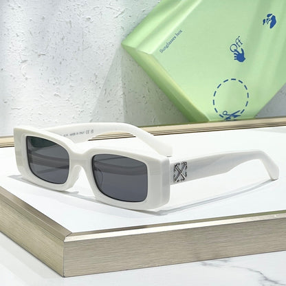 OFF-Whlte Arrow logo sunglasses#127 4-Bar