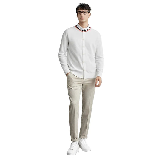 2025 Crew neck cardigan THOM TREND