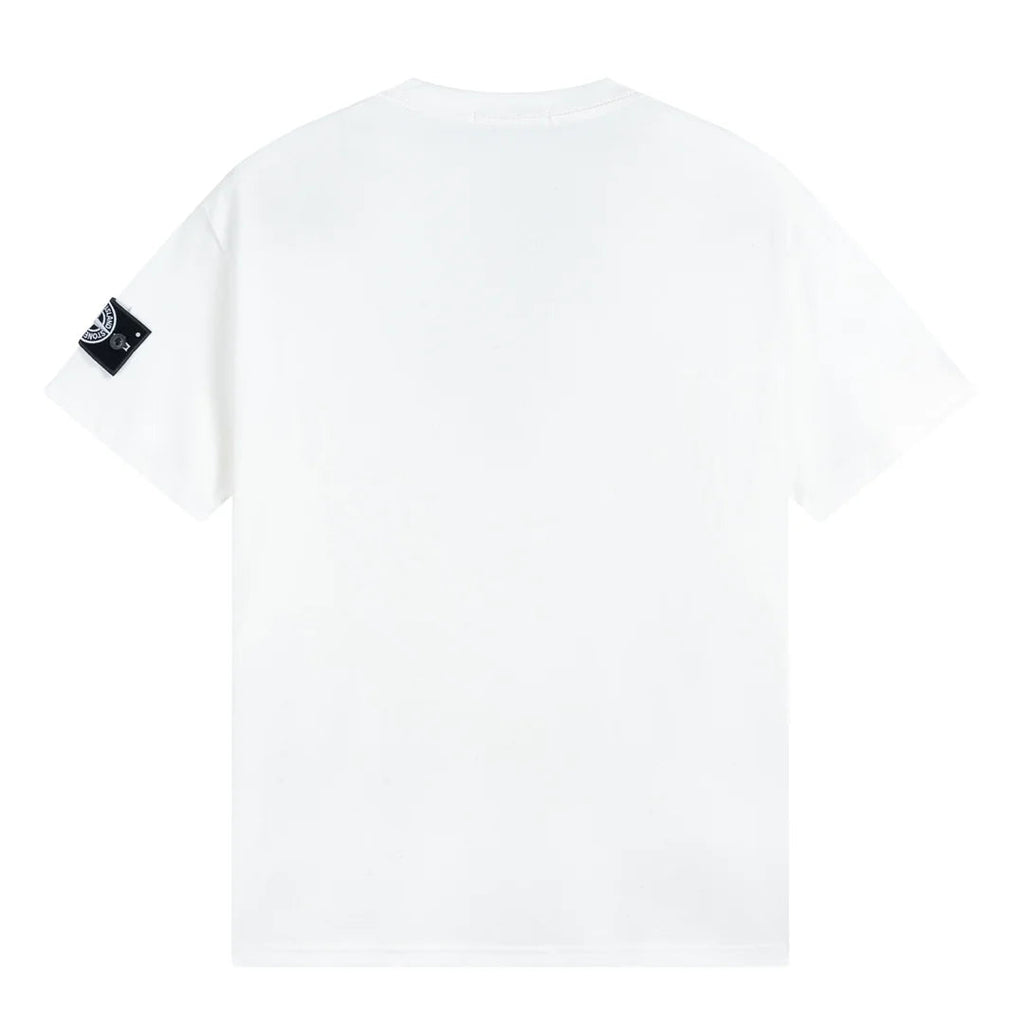 Stone Island Mini Compass Badge Cotton T-Shirt - Black product detail view