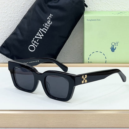 OFF-Whlte Arrow logo sunglasses#008-2 4-Bar