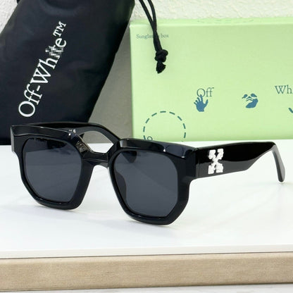 OFF-Whlte Arrow logo sunglasses#014 4-Bar