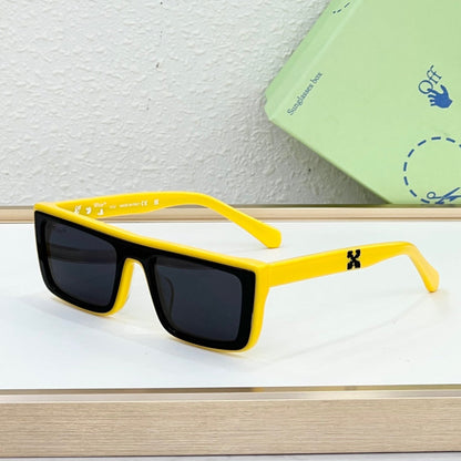 OFF-Whlte Arrow logo sunglasses#043 4-Bar