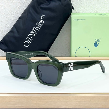 OFF-Whlte Arrow logo sunglasses#008-2 4-Bar
