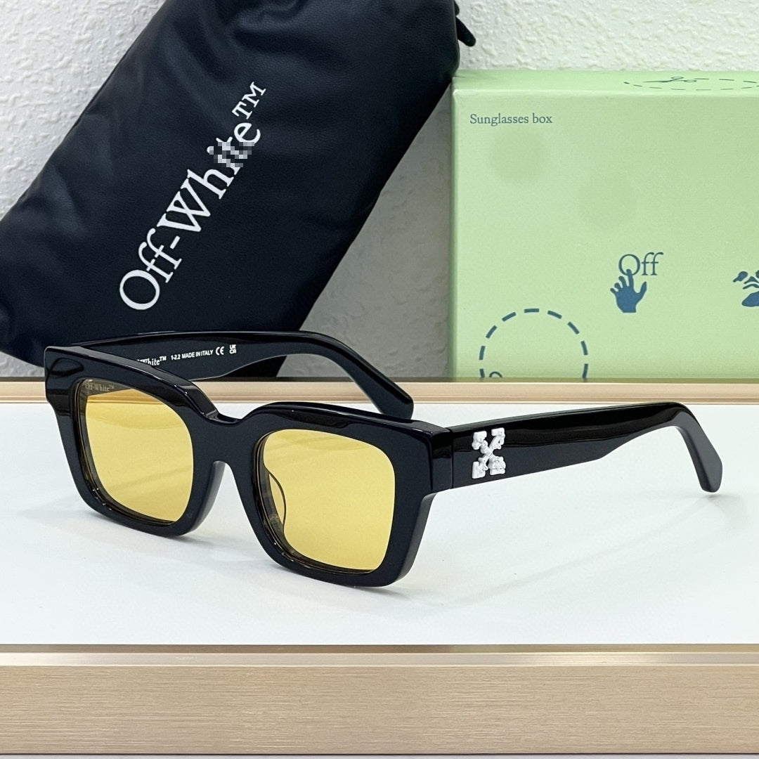 OFF-Whlte Arrow logo sunglasses#008-2 4-Bar