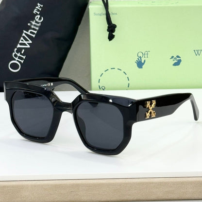 OFF-Whlte Arrow logo sunglasses#014 4-Bar
