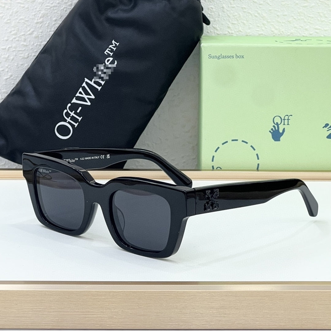 OFF-Whlte Arrow logo sunglasses#008-2 4-Bar