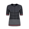 women Plaid T-shirt - Image 3