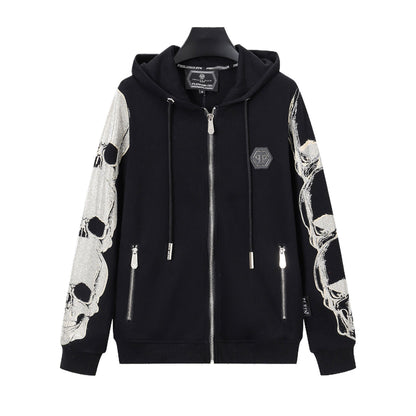 New-2025SS Sports Black Hoodie SOLODSQ2