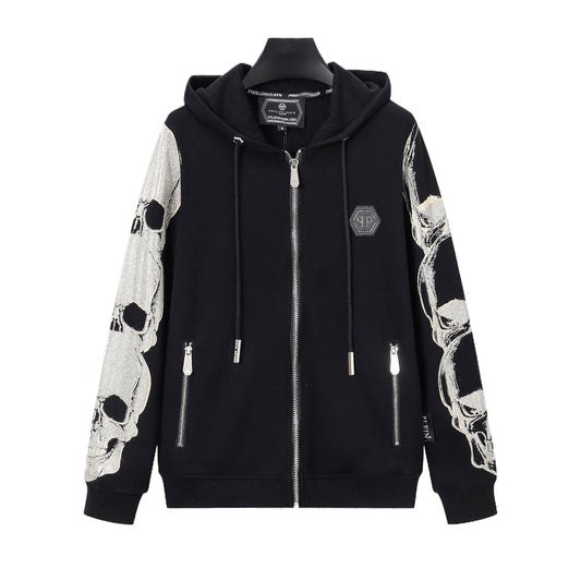 New-2025SS Sports Black Hoodie SOLODSQ2