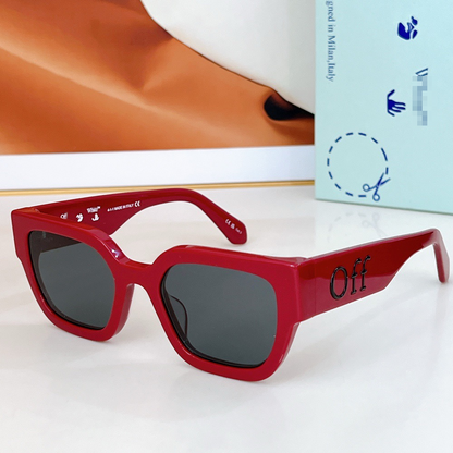 OFF-Whlte Arrow logo sunglasses#085 4-Bar