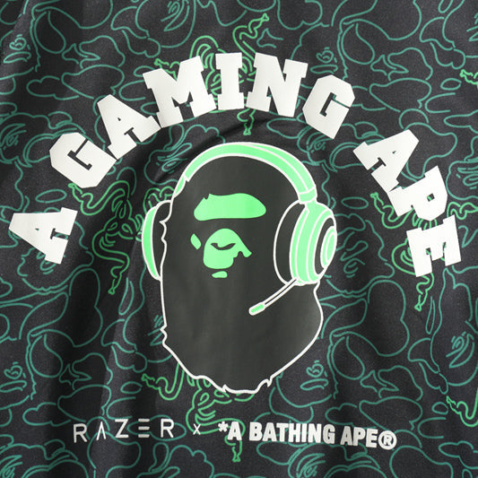BAPE Snake Camo Shark Zip Hoodie product view 5