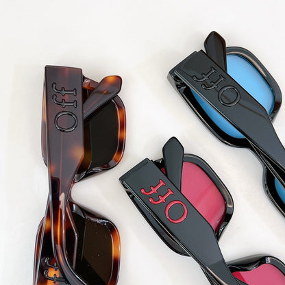 OFF-Whlte Arrow logo sunglasses#085 4-Bar