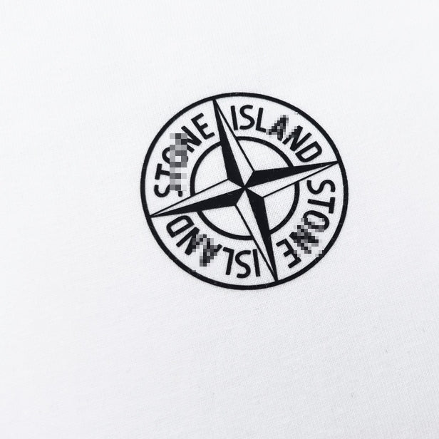 Stone Island Eclipse Technical Back Graphic Cotton T-Shirt - Black product detail view