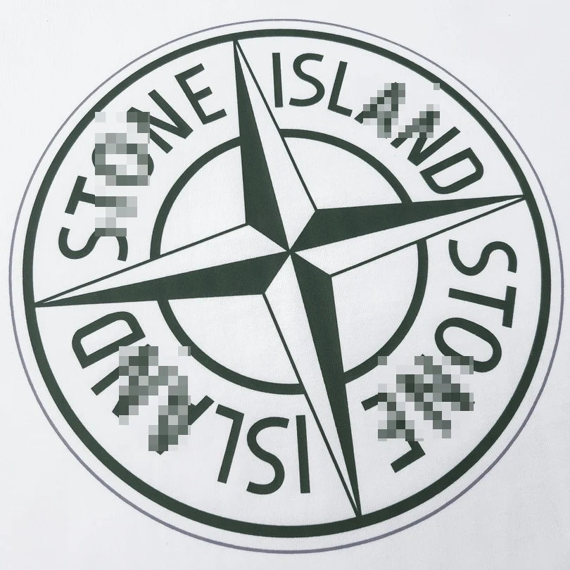 Stone Island Orange Technical Compass Cotton T-Shirt - Black product detail view