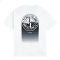 Stone Island 7115 Gradient Compass Back Graphic T-Shirt - White back view