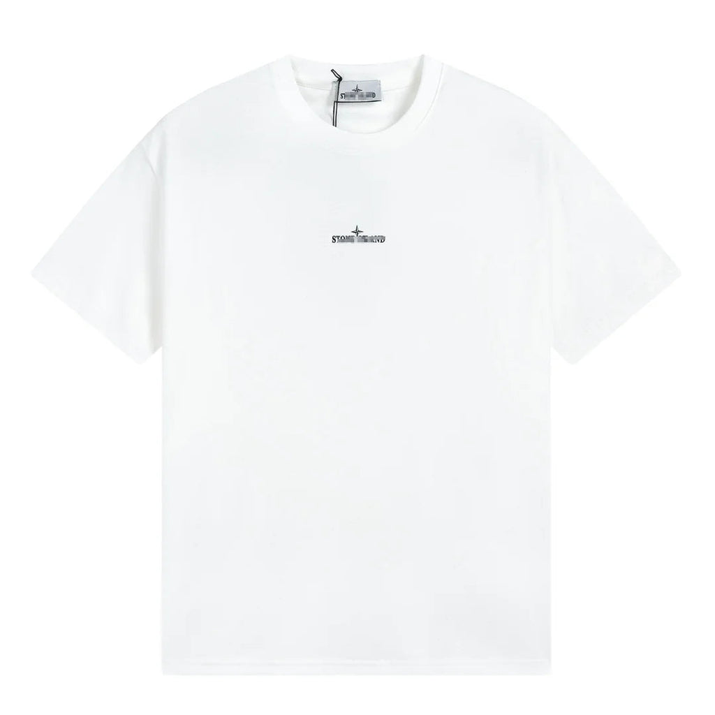 Stone Island 7115 Gradient Compass Back Graphic T-Shirt - White product detail view