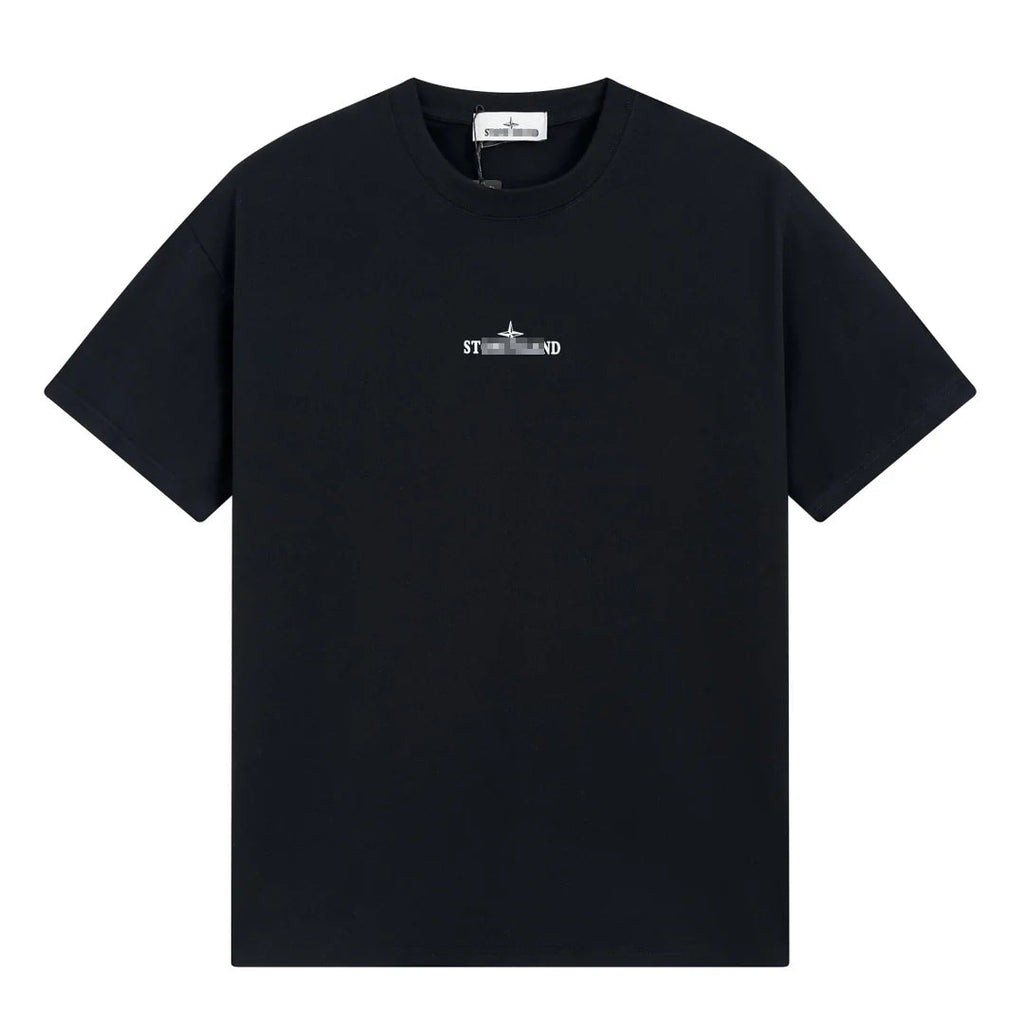 Stone Island Shadow Compass Back Graphic Cotton T-Shirt - White product detail view
