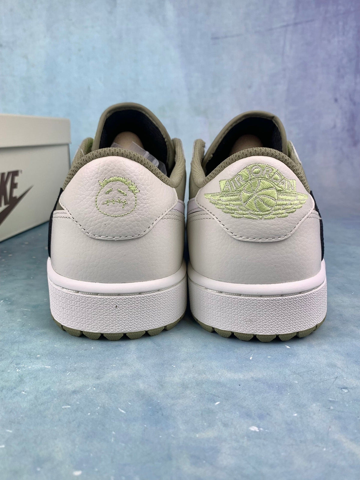 Air Jordan 1 Low Collaboration Golf Unisex Sneakers FZ3124-200 detail view 5